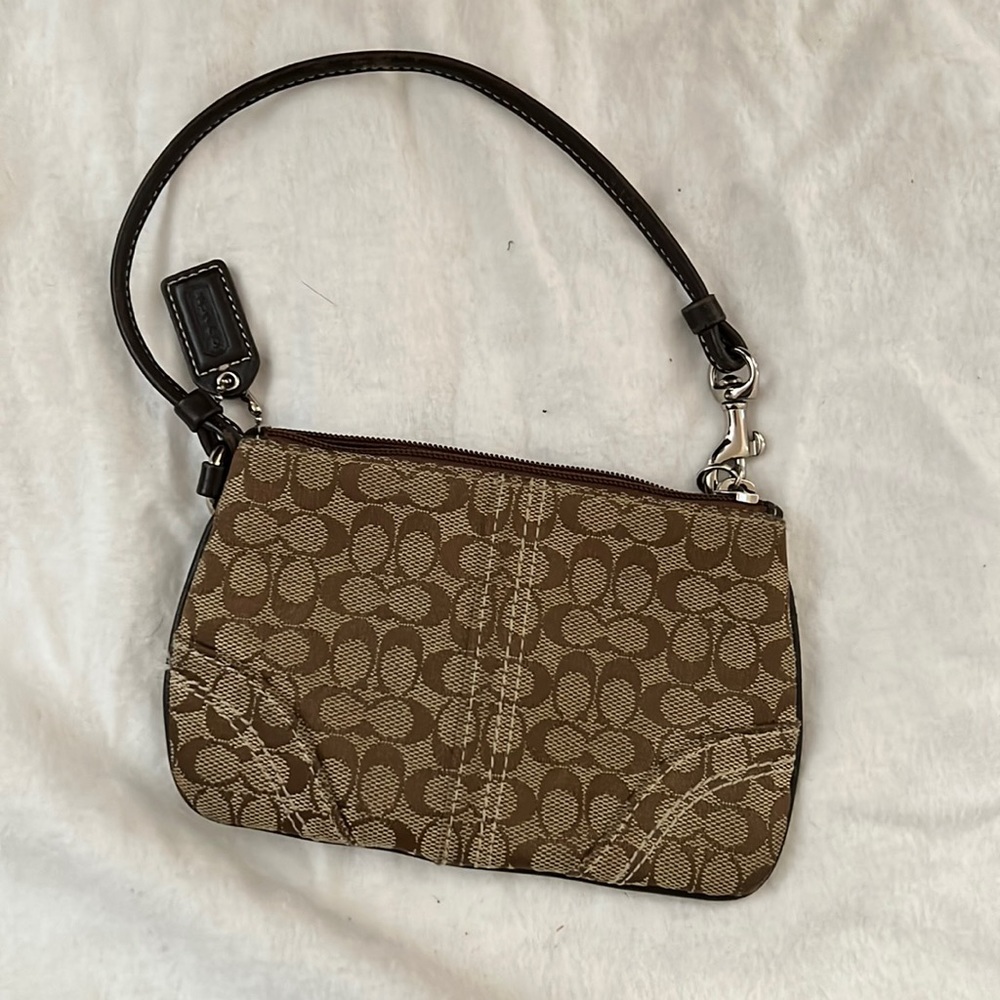 Vintage Coach Wristlet
